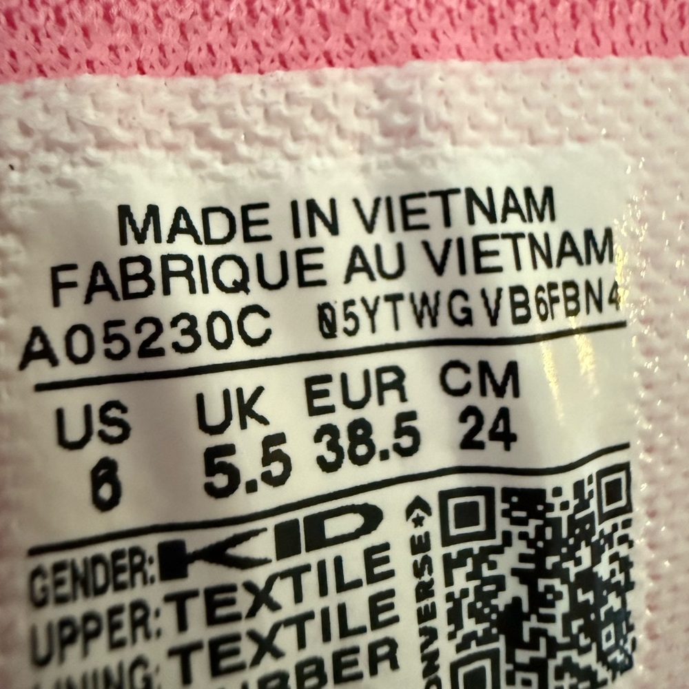 Marshalls Pink Kids Sneakers - Picture 10 of 13